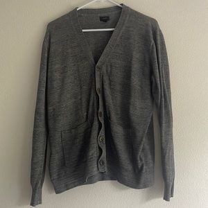 J. Crew Vintage Grey Cardigan